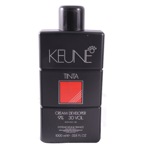 Keune Cream Developer 9% Oxidante 30 volumes - 1000 mls