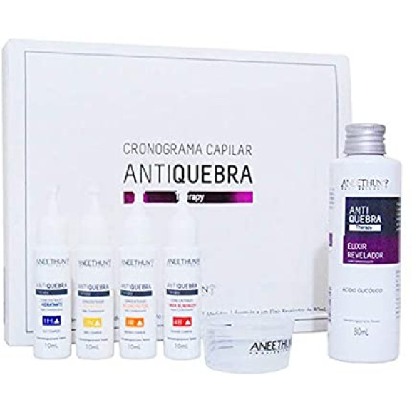 Kit Cronograma Aneethun Antiquebra Therapy 120ml