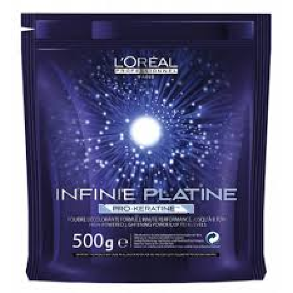 L'Oréal Professionnel Infinie Platine Pro Keratine - Pó Descolorante 500g