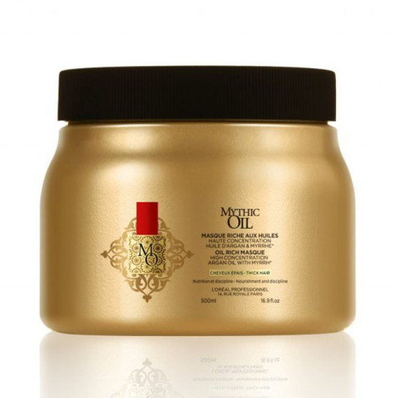 Máscara Loreal Professionnel Mythic Oil Thick Hair 500ml