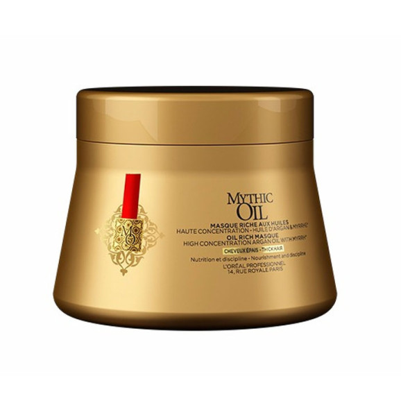 Máscara Loreal Professionnel Mythic Oil Thick Hair 200ml
