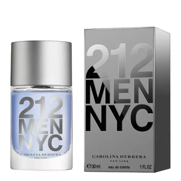 Perfume 212 Men NYC Masculino EDT 30ml - Carolina Herrera