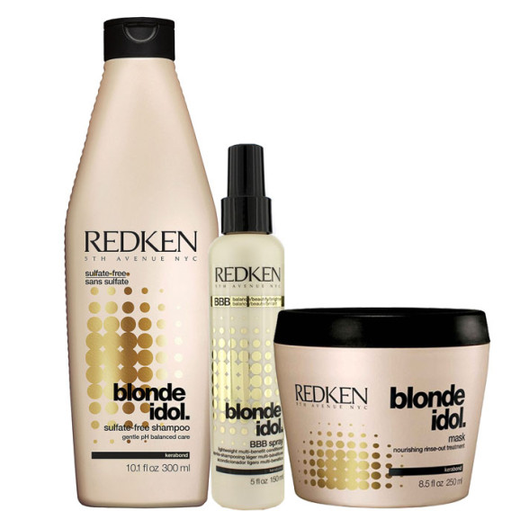 Kit Redken Blonde Idol. (3 produtos)