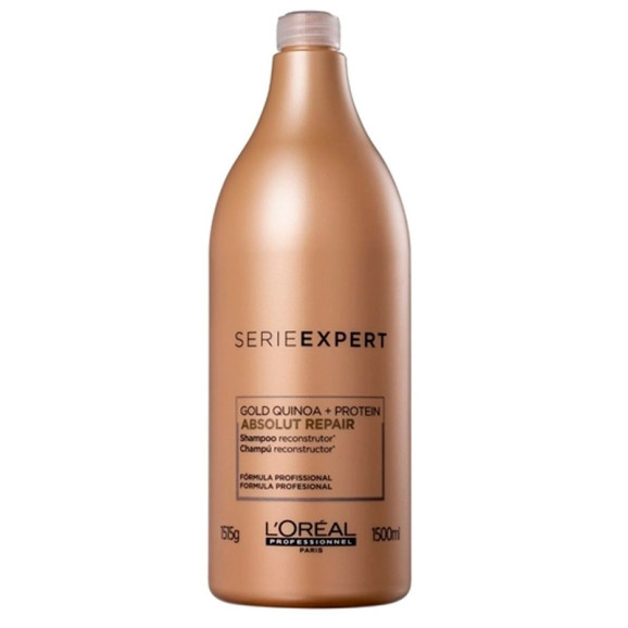 Shampoo Loreal Professionnel Absolut Repair Gold Quinoa + Protein 1500ml 