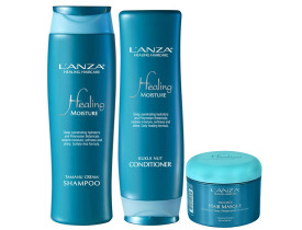 Kit Lanza Healing Moisture Holiday (3 produtos)