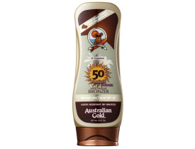 Protetor Australian Gold FPS50 Lotion Sunscreen With Bronzer 237ml